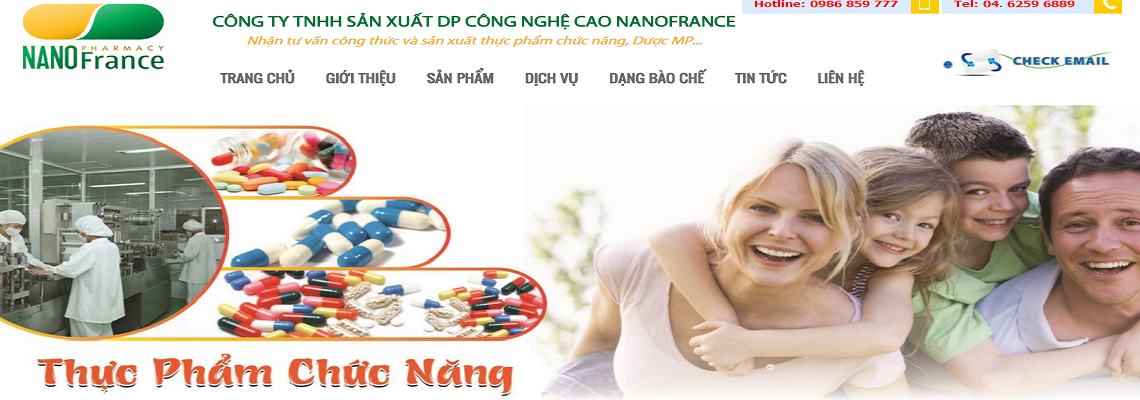 Công ty TNHH Sản Xuất DP Công Nghệ Cao NanoFrance