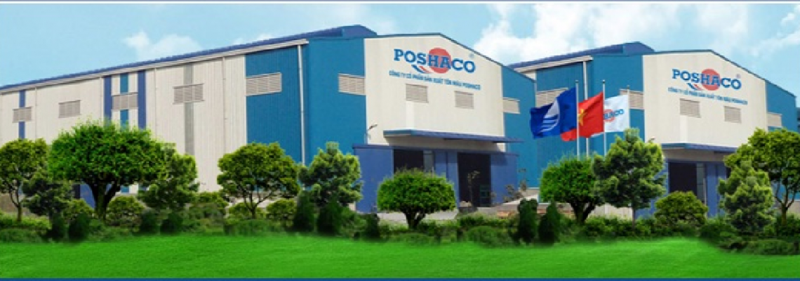 Công ty cổ phần sản xuất tôn mạ màu POSHACO