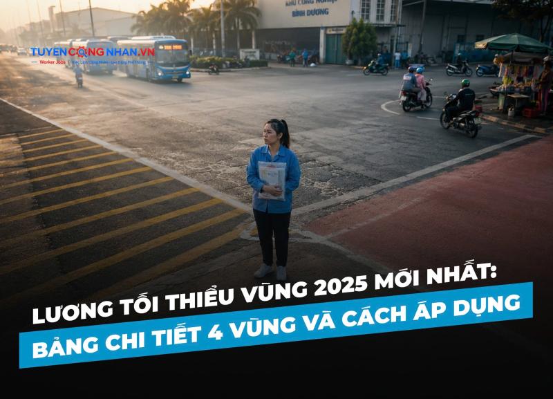 Lương Tối Thiểu Vùng 2025 Mới Nhất: Bảng Chi Tiết 4 Vùng Và Cách Áp Dụng