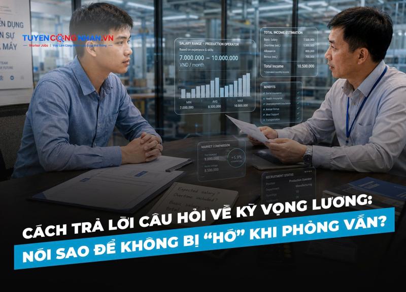 Cách trả lời câu hỏi về kỳ vọng lương: Nói sao để không bị “hớ” khi phỏng vấn?