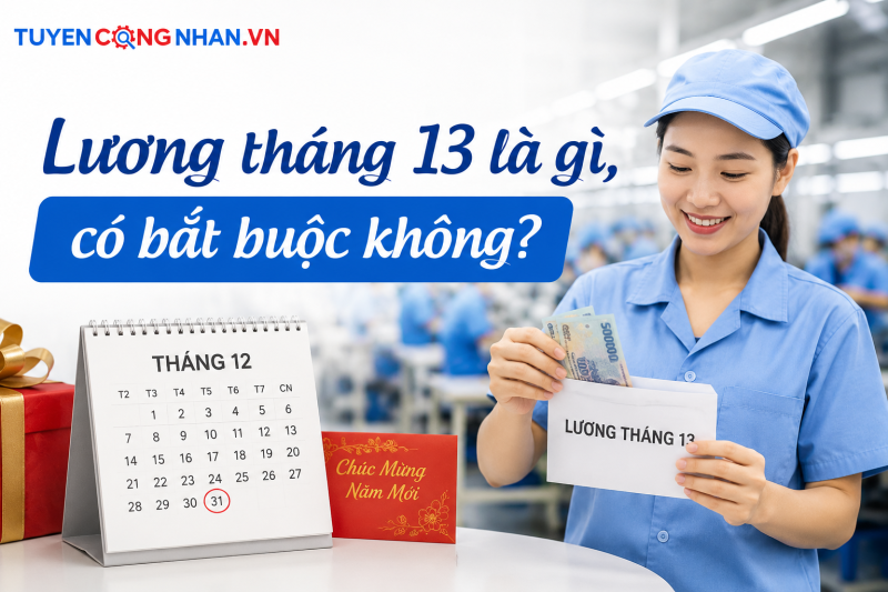Lương tháng 13 là gì, có bắt buộc không?
