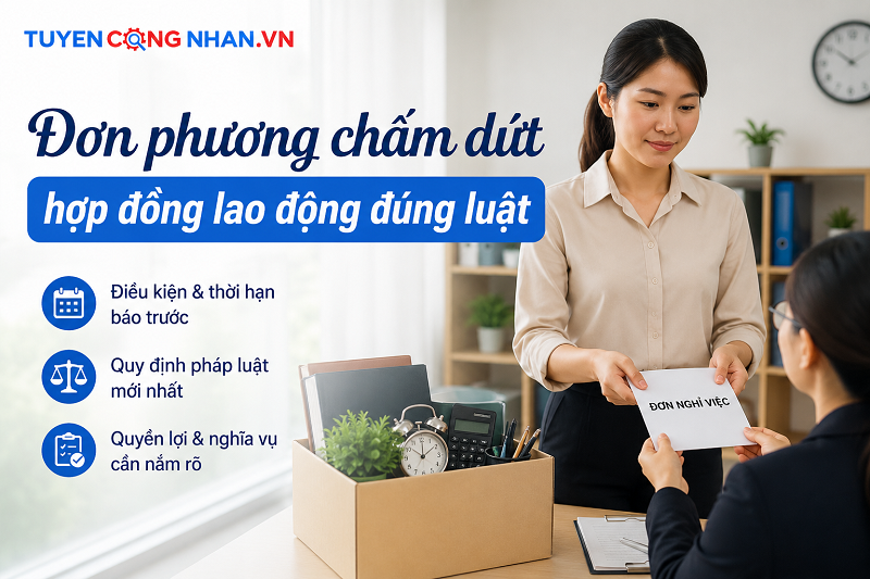 Người lao động đơn phương chấm dứt hợp đồng lao động đúng luật?