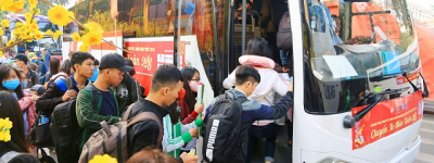 3.000 vé máy bay & vé xe tặng miễn phí cho sinh viên, công nhân lao động về quê đón Tết
